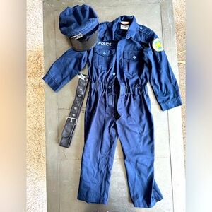 Policeman Costume Kids - Toddler Size 4-6